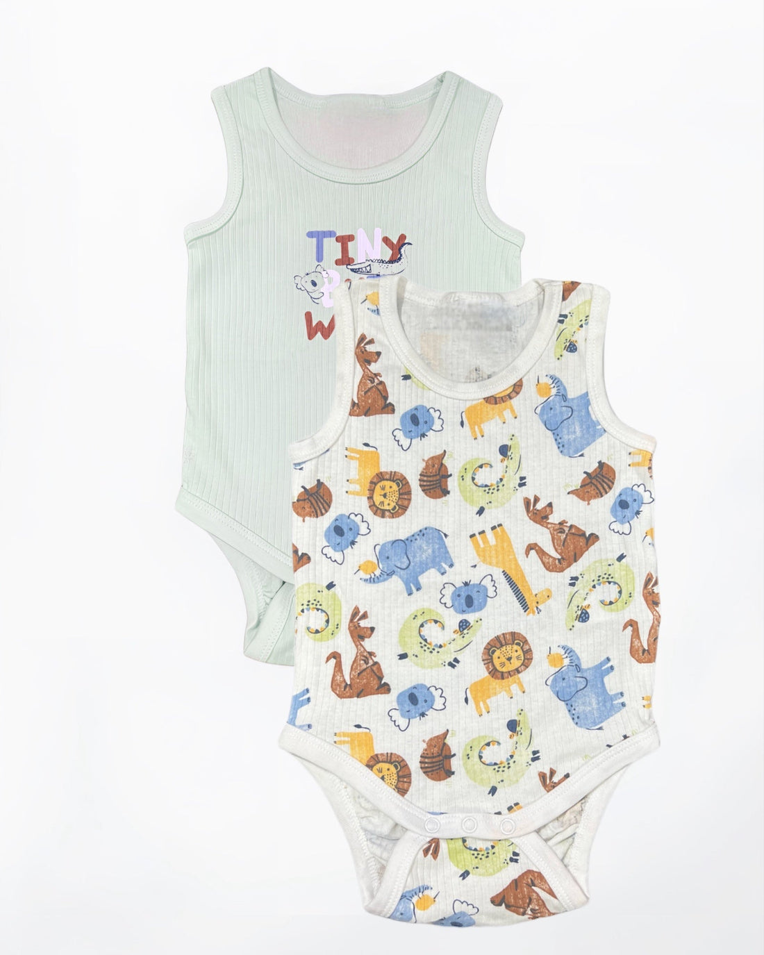 Pack of 2 Boy baby bodysuit Ptex